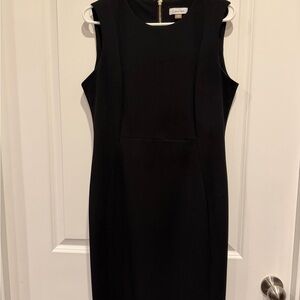 Calvin Klein Classic Black Midi Dress